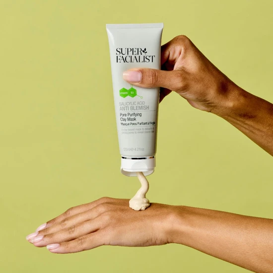 Super Facialist Salicylic Acid Anti Blemish Pore Purifying Clay Mask 125ml