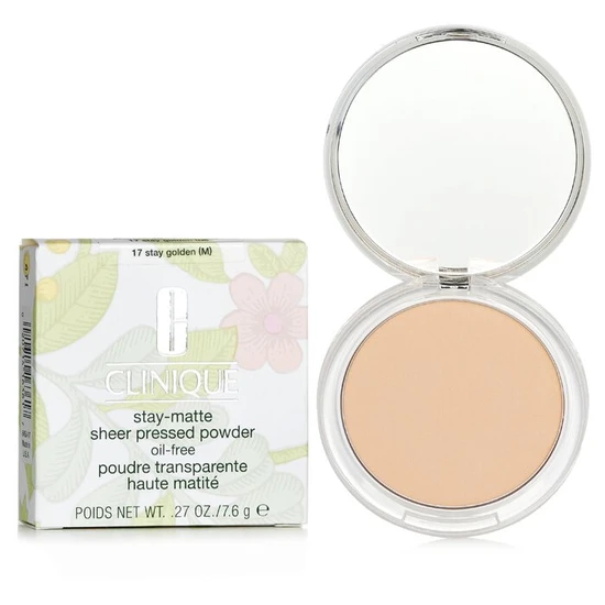 Clinique Stay-Matte Sheer Pressed Powder Stay Golden