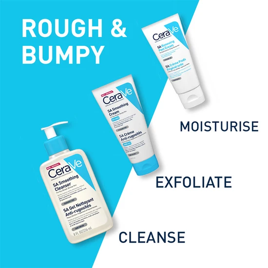 CeraVe SA Smoothing Cleanser Bumpy Skin 473ml