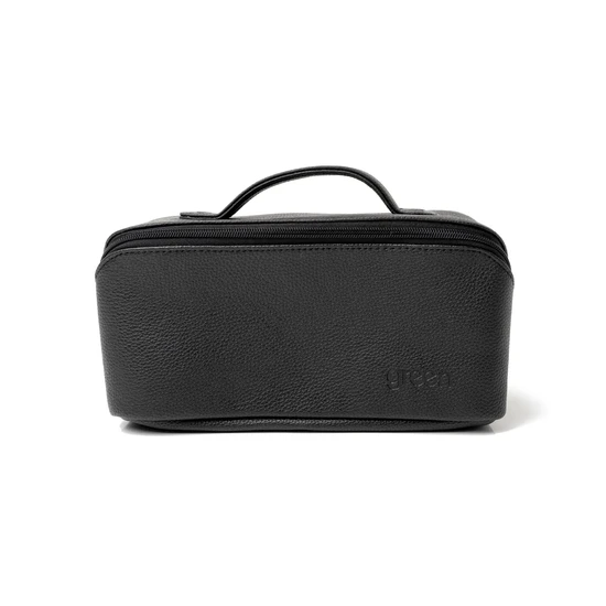 Victoria Green Freya Fold-Out Makeup Bag Black