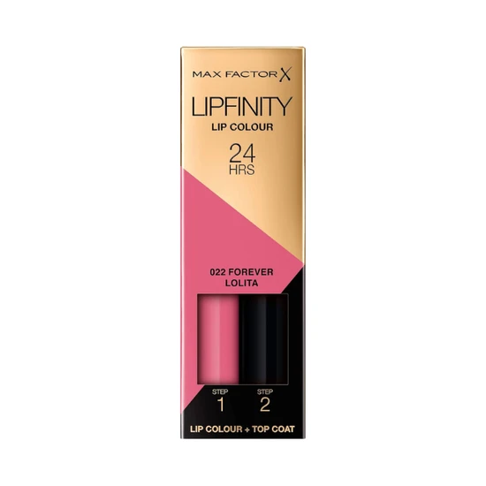 Max Factor Lipfinity Long-Lasting Two Step Lipstick 022 Forever Lolita