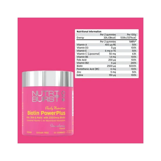 Nutriburst Biotin PowerPlus