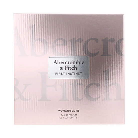 Abercrombie & Fitch First Instinct For Her Eau De Parfum Gift Set 50ml & 200ml Body Lotion
