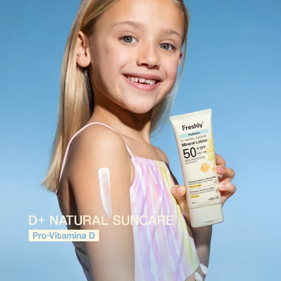 Freshly Cosmetics Pediatrics D+ Natural Suncare Mineral Lotion SPF 50+ 50ml