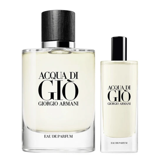 Giorgio Armani Acqua Di Gio Eau De Parfum Gift Set 75ml Eau De Parfum + 15ml Eau De Parfum