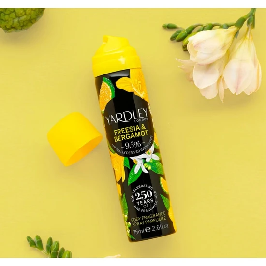 Yardley Freesia & Bergamot Body Spray 75ml