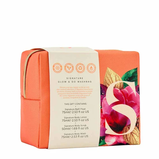 Sanctuary Spa Signature Glow & Go Wash Bag Set