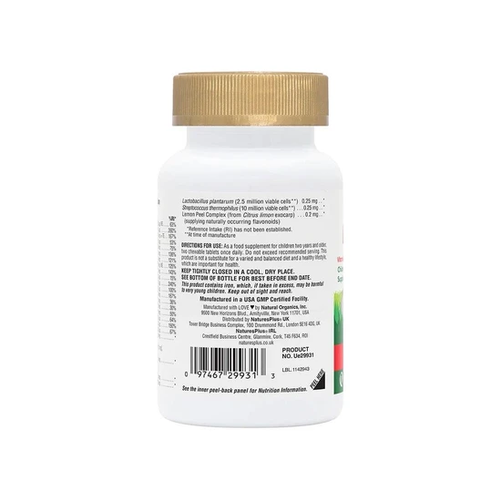 Nature's Plus Animal Parade Gold Chewable Multi Cherry Flavour 60