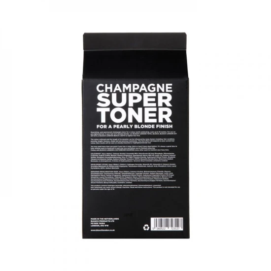 BLEACH LONDON Champagne Super Toner Kit For a Pearly Blonde Finish