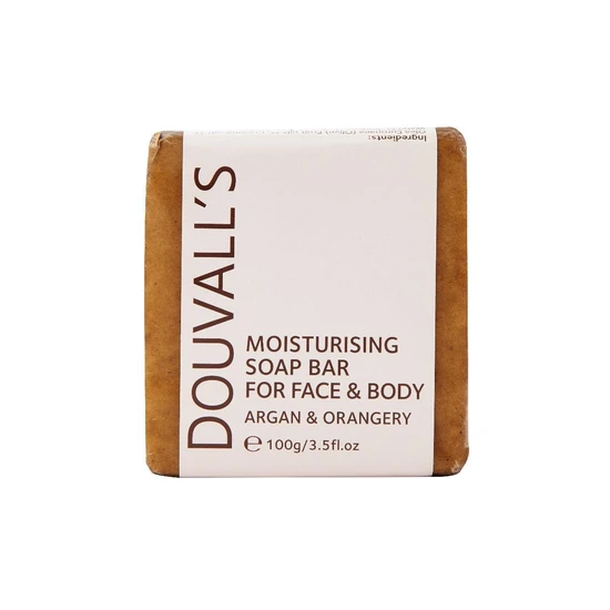 Douvall's Organic Argan & Orangery Soap 100g