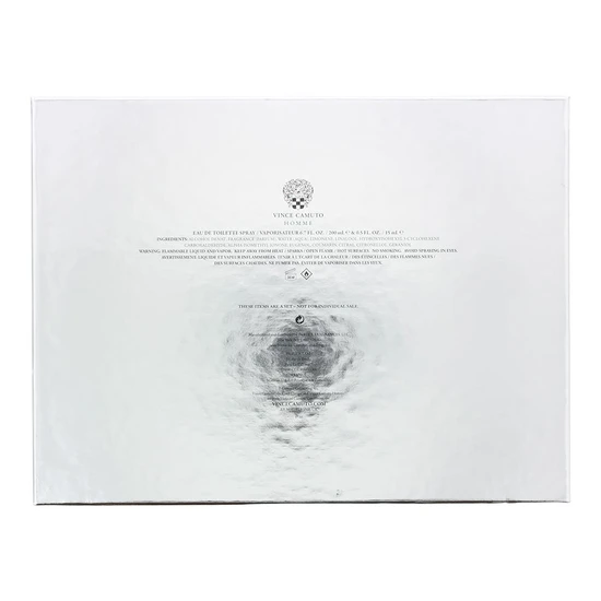Vince Camuto Homme Gift Set 200ml Eau De Toilette + 15ml Eau De Toilette