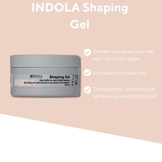 Indola Professional Vegan Shaping Gel 100ml
