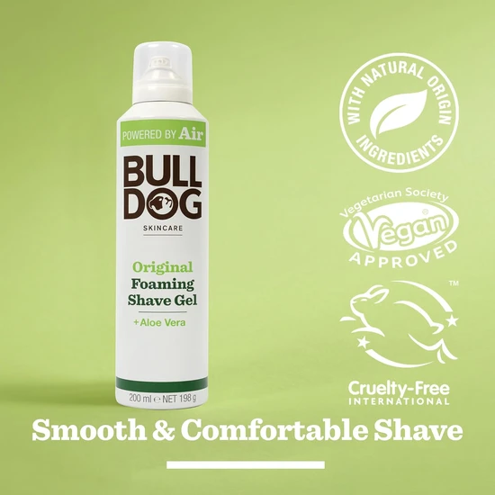 Bulldog Original Foaming Shave Gel 200ml