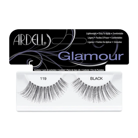 Ardell 100% Human Hair False Eyelashes 119 Black