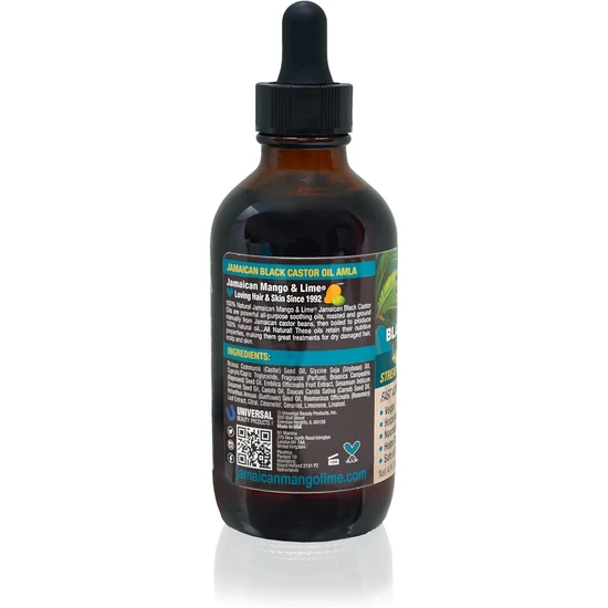 Jamaican Mango and Lime Black Castor Oil Amla 4oz