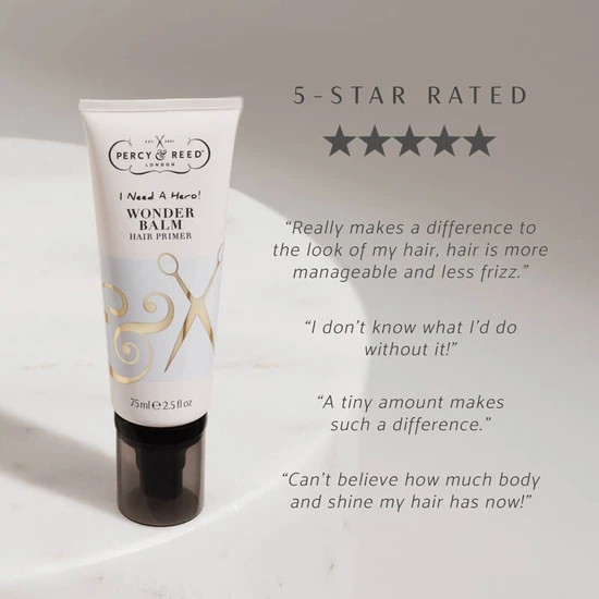 Percy & Reed Free Percy & Reed I Need A Hero! Wonder Balm Hair Primer 75ml