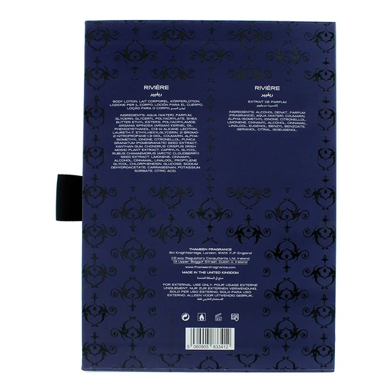 Thameen Riviere Extrait De Parfum 50ml + Body Lotion 100ml Gift Set 50ml