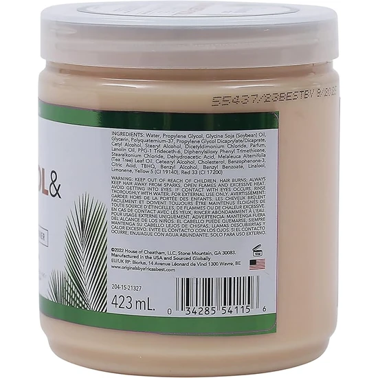 Africa's Best Original Africa's Best Cholesterol Tea-tree Oil Conditioner 15oz