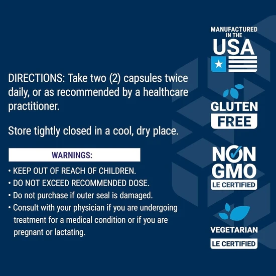 Life Extension Adrenal Energy Formula 60 Veg Caps