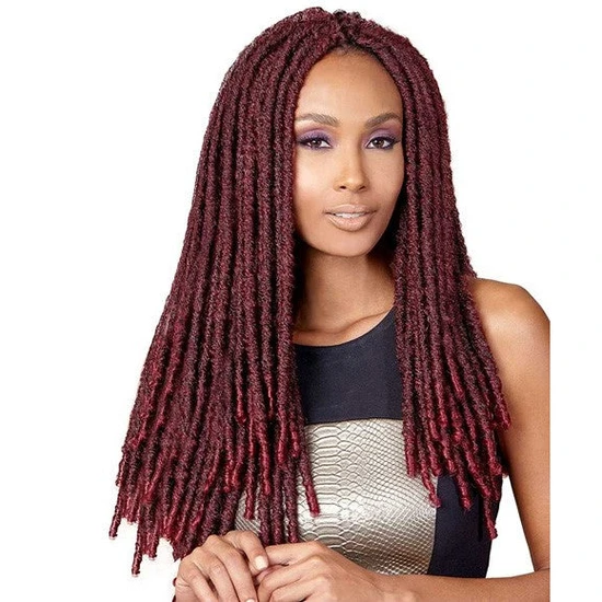 Bobbi Boss Synthetic Bomba Faux Locs Soul 18 / D Purple