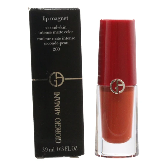 Giorgio Armani Lip Magnet Liquid Lipstick 200 Ambra Orange