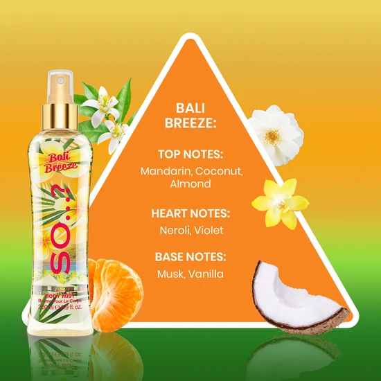 SO...? Bali Breeze Body Mist 200ml