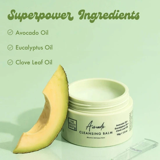 The Beauty Crop Avocado Refillable Cleansing Balm