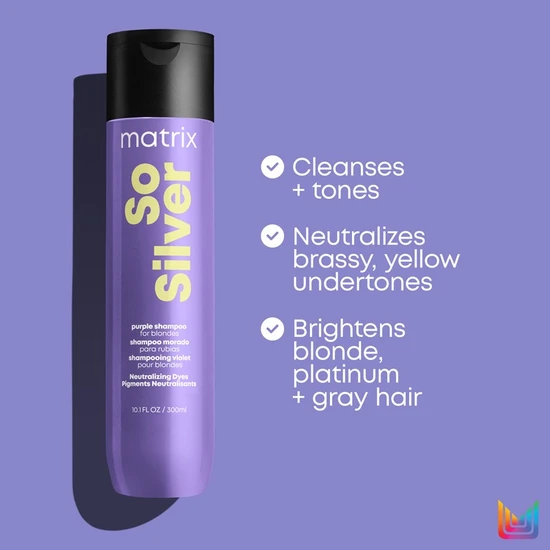 Matrix Total Results So Silver Purple Shampoo 300ml