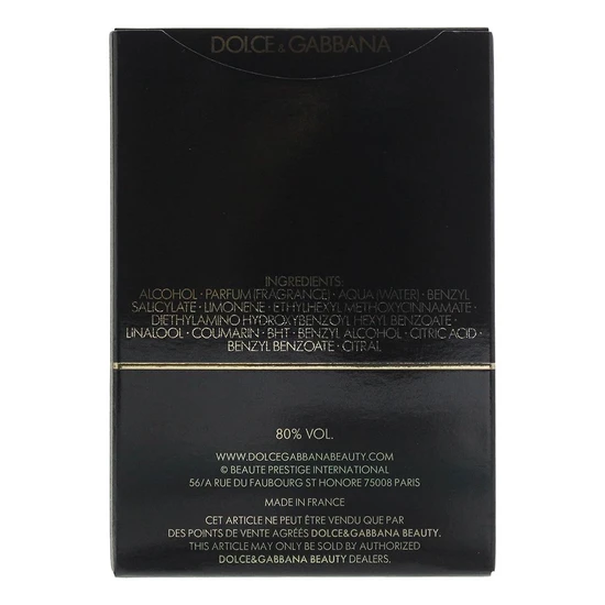 Dolce & Gabbana The Only One Eau De Parfum Intense 30ml