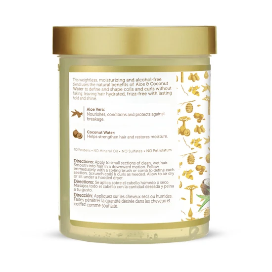 African Pride Moisture Miracle Aloe & Coconut Water Curl Defining Gel 510g