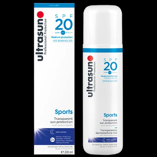 Ultrasun Sports Gel SPF 20 200ml
