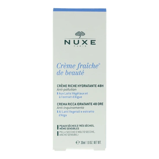 Nuxe Creme Fraiche De Beaute Moisturising Rich Cream For Dry Skin 30ml