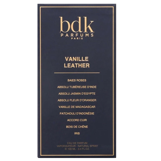 bdk Parfums Vanilla Leather Eau De Parfum 100ml