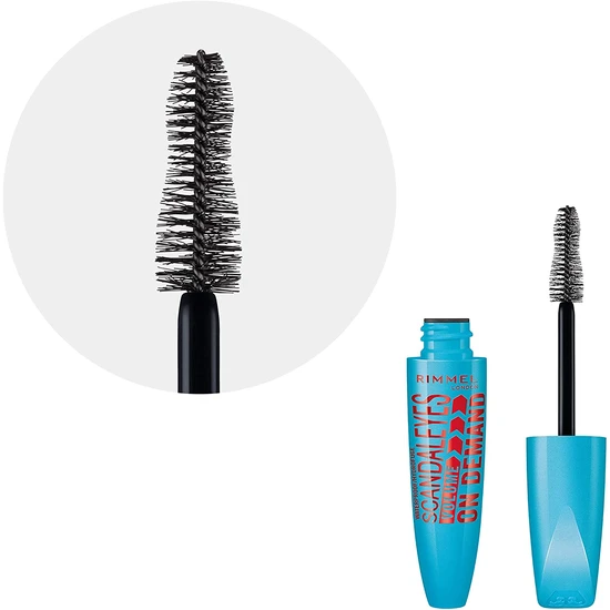 Rimmel Scandaleyes Volume On Demand Waterproof Mascara Black