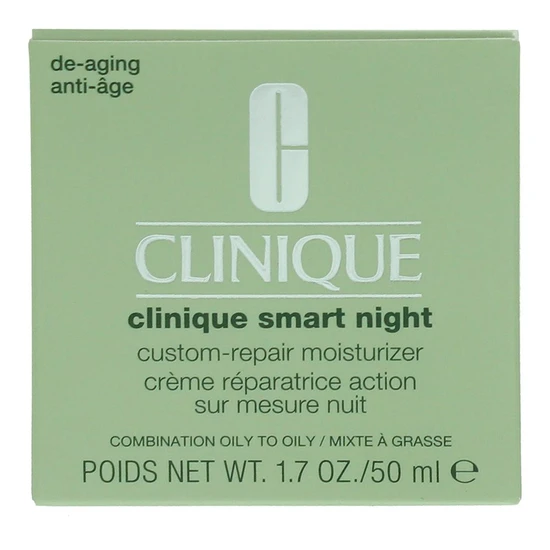 Clinique Smart Clinical Repair Night Custom Moisturiser Combination / Oily Skin