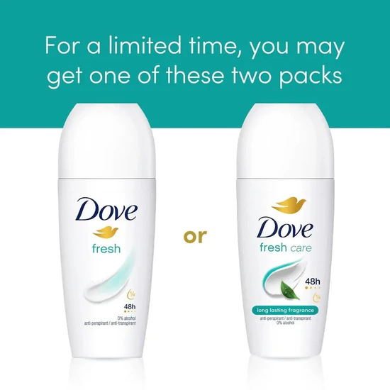 Dove Fresh Care Anti-Perspirant 50ml