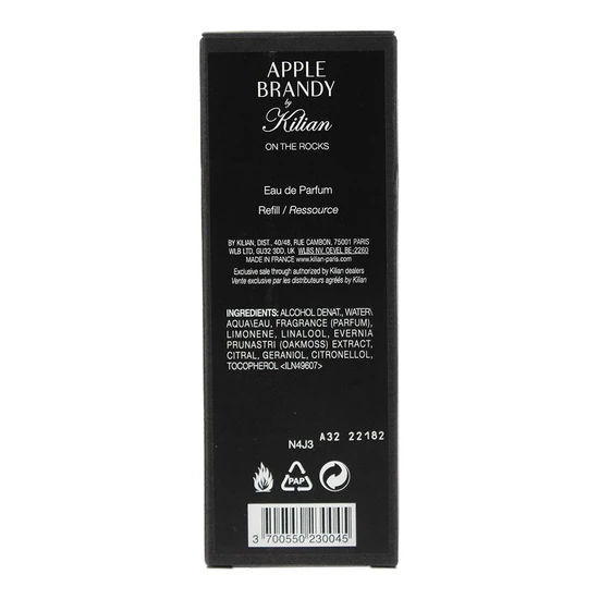 Kilian Apple Brandy, On The Rocks Eau De Parfum 50ml - Refill