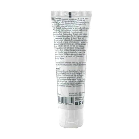 Altruist Moisturising Fluid 0.5% Hyaluronic Acid 50ml