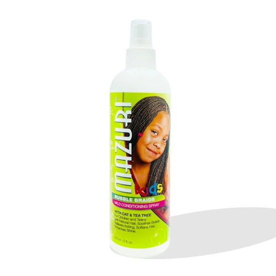 Mazuri Kids Bubble Braids Mild Conditioning Spray 355ml