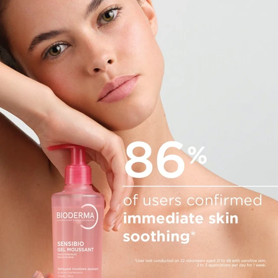 Bioderma Sensibio Gel Moussant Soothing Micellar Cleansing Foaming Gel 500ml