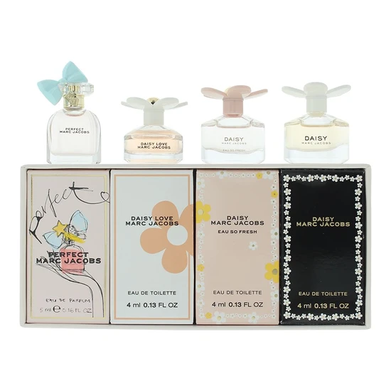 Marc Jacobs Miniatures Women's Fragrance Gift Set 4ml x 4