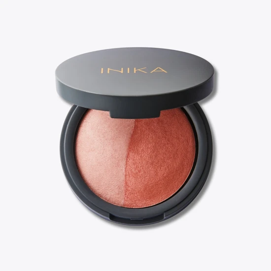 Inika Baked Blush Duo Burnt Peach