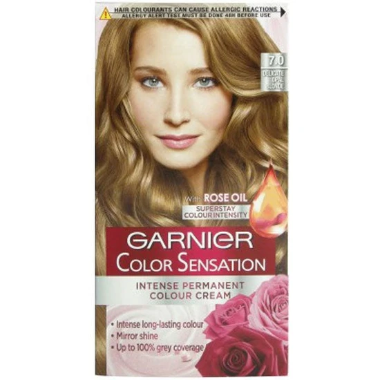 Garnier Colour Sensation Intense Permanent Colour Cream Delicate Opal Blonde 7.0