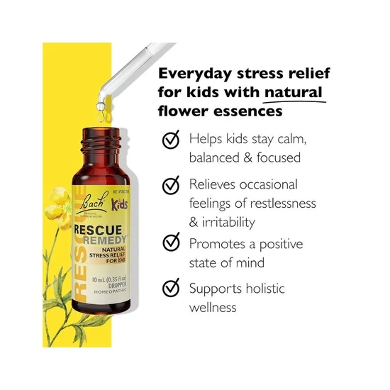 Bach Rescue Kids Dropper Strawberry 10ml