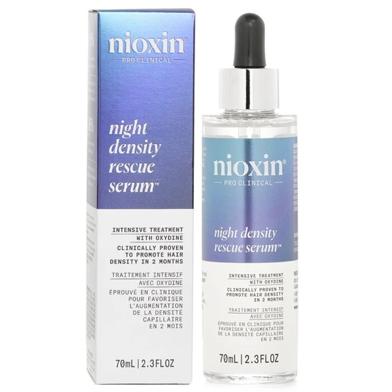 Nioxin Intensive Therapy Night Density Rescue With Nioxydine24 70ml