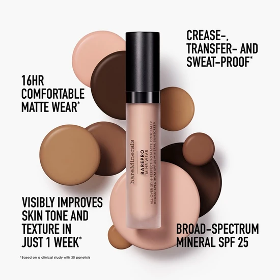 bareMinerals BAREPRO All-Over Skin-Perfecting Concealer SPF 25 Fair 150 Cool