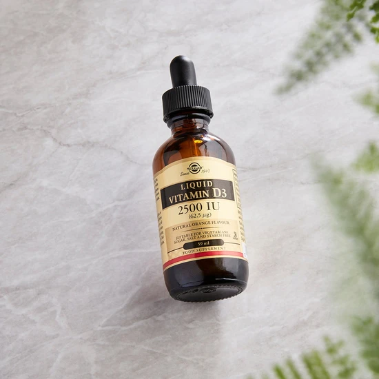 Solgar Liquid Vitamin D3 62.5ug 2500iu 59ml