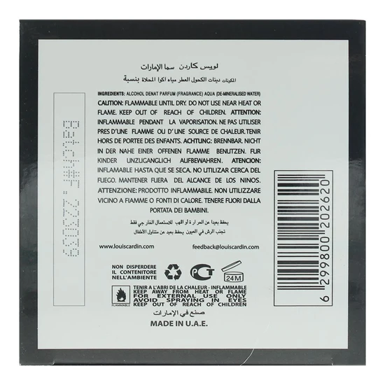 Louis Cardin Sama Al Emarat Eau De Parfum 100ml