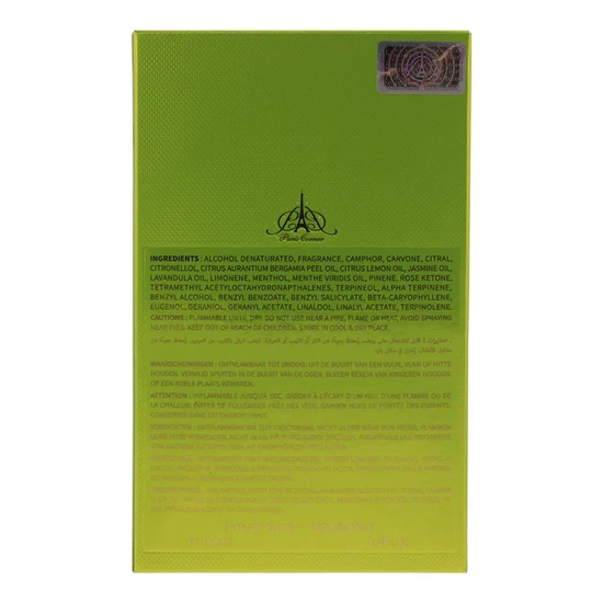 Paris Corner Voux Zingy Eau De Parfum 100ml