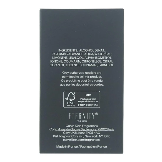 Calvin Klein Eternity For Men Parfum 50ml